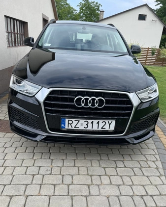 Audi Q3 cena 78000 przebieg: 119000, rok produkcji 2017 z Jarosław małe 191